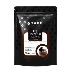 [타코] 리얼 쿠키앤크림 딜라이트 파우더 1kg