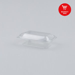 DL-200 투명 도시락 샐러드 반찬 사각 포장 배달용기 900개 set